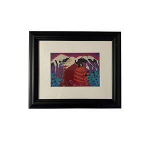 "Grandmother's Wisdom" Framed Art Card by Lee Claremont – Canadian Contemporary
